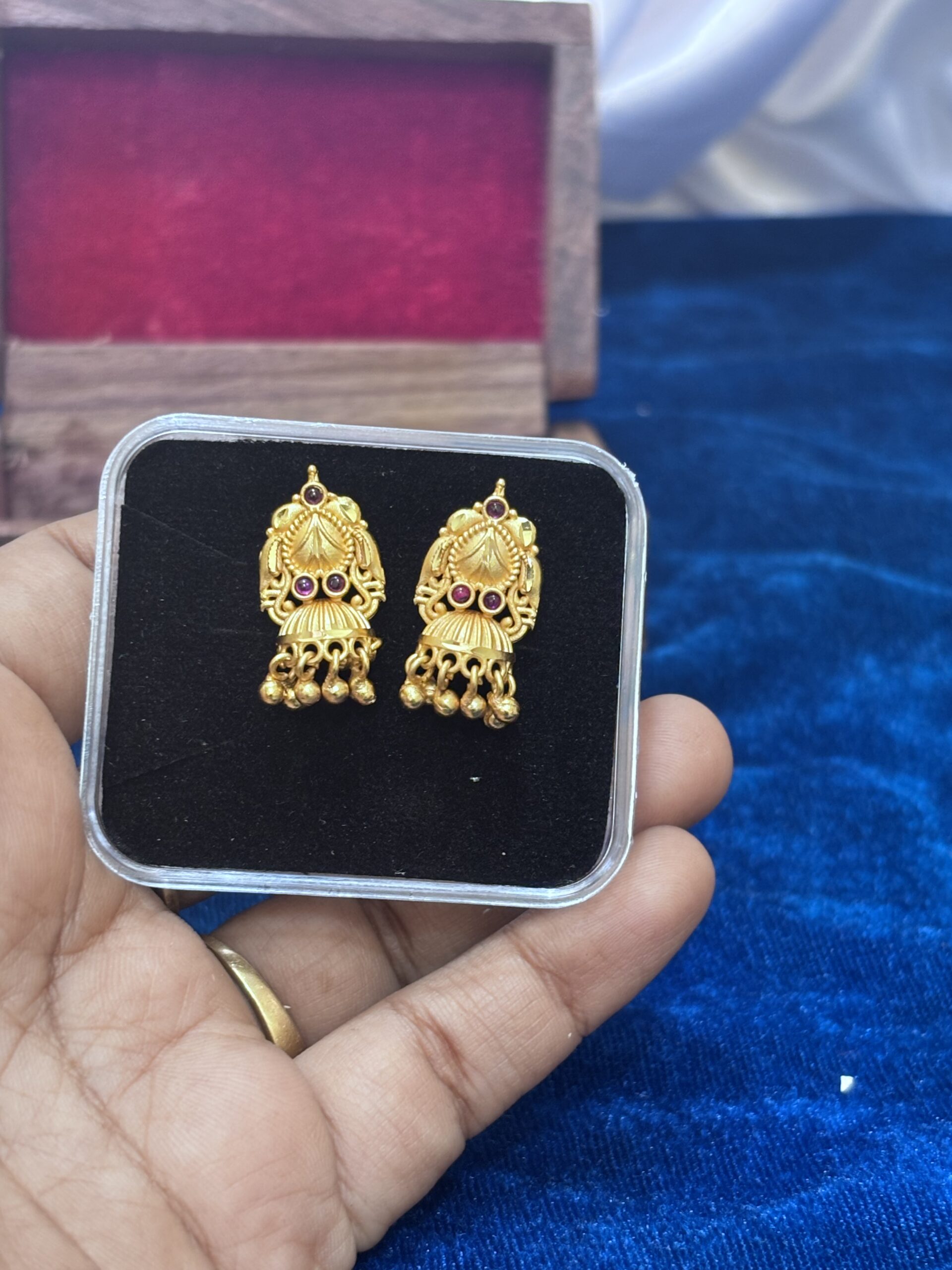 ONE GRAM GOLD EAR RING-5 (199)